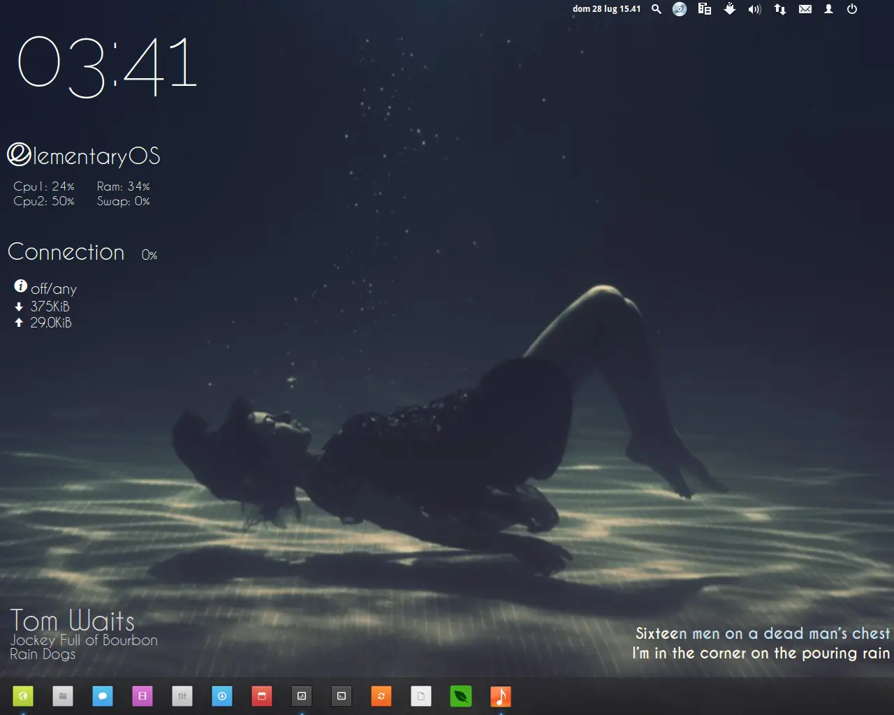 Conky: Elementary os (Eos)