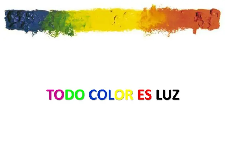 ¿ sabias esto del color ?