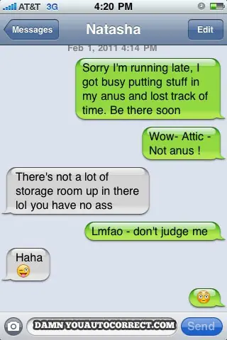 Damn You Auto Correct! - Fails del corrector de Iphone