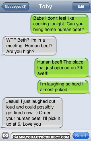 Damn You Auto Correct! - Fails del corrector de Iphone