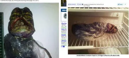 Estraterrestre encontrado en Rusia