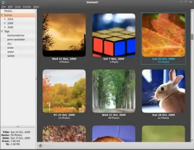 Shotwell 0.10 Actualización