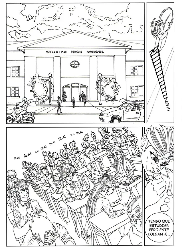 [Historieta propia] Proyecto Manga