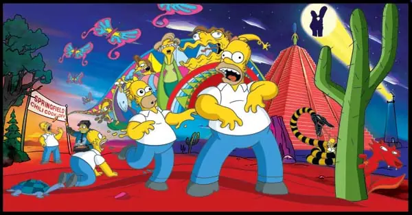 Obras de arte de Los Simpsons. ¿Cual comprarias?