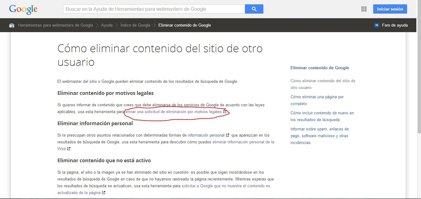 Eliminar Datos Personales De Búsquedas De Google