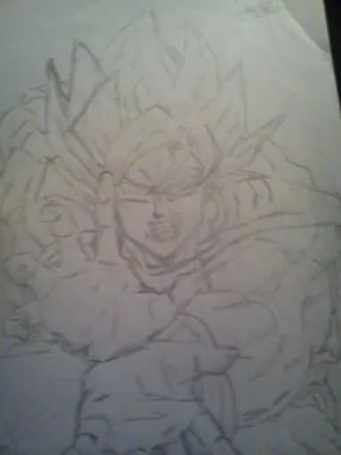 Mis dibujos de Dragon Ball (Lápiz y Hoja) Megapost