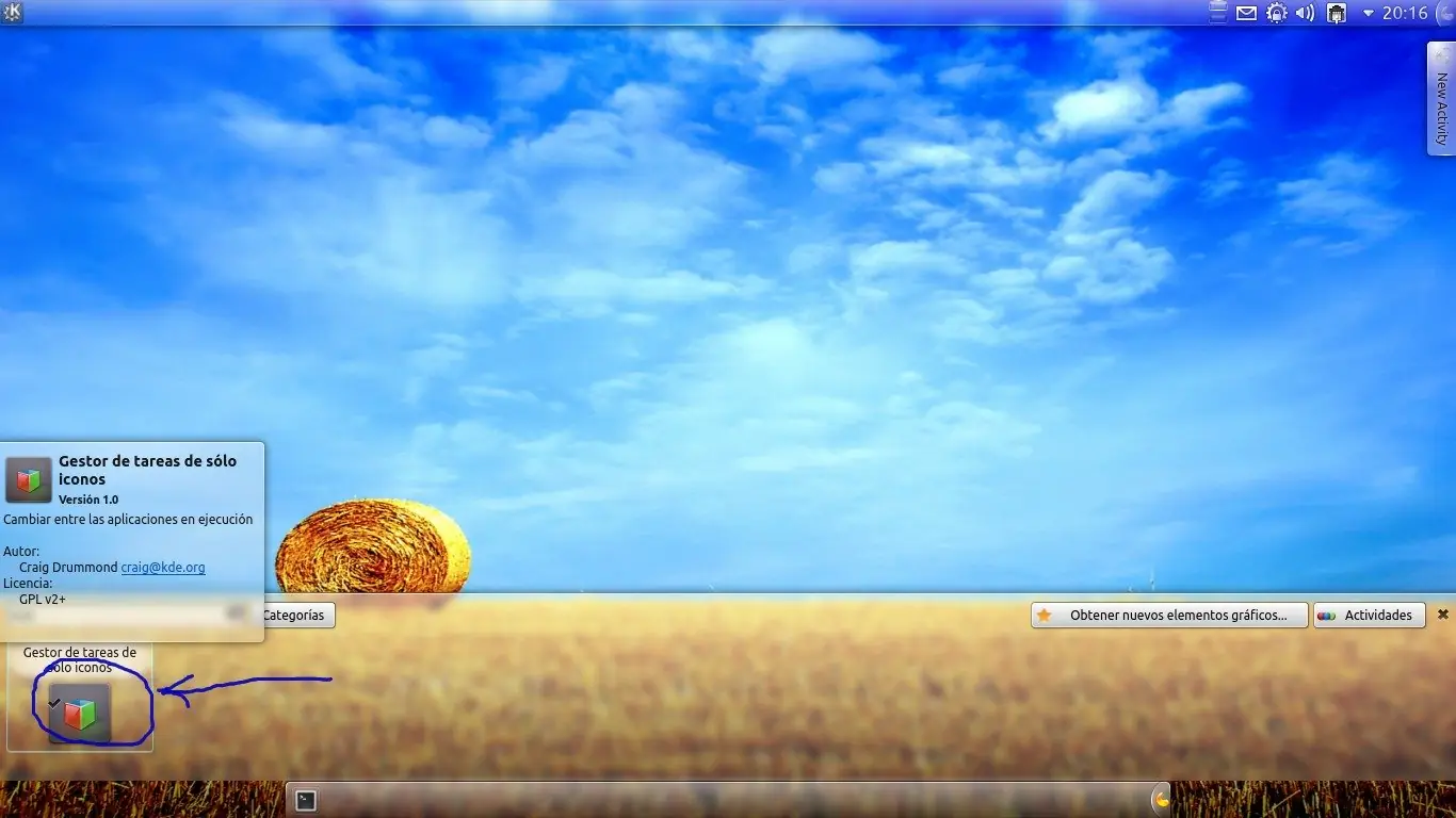 Megapost Kde ! ( mi escritorio )