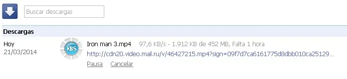 • Mira películas mientras se descargan!