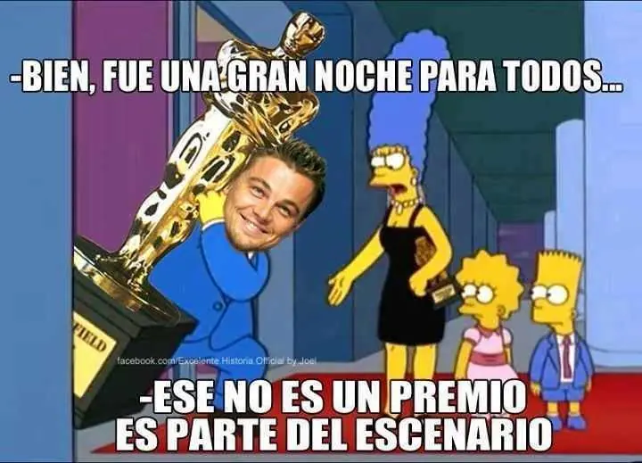 Cargadas a DiCaprio despues del Oscar