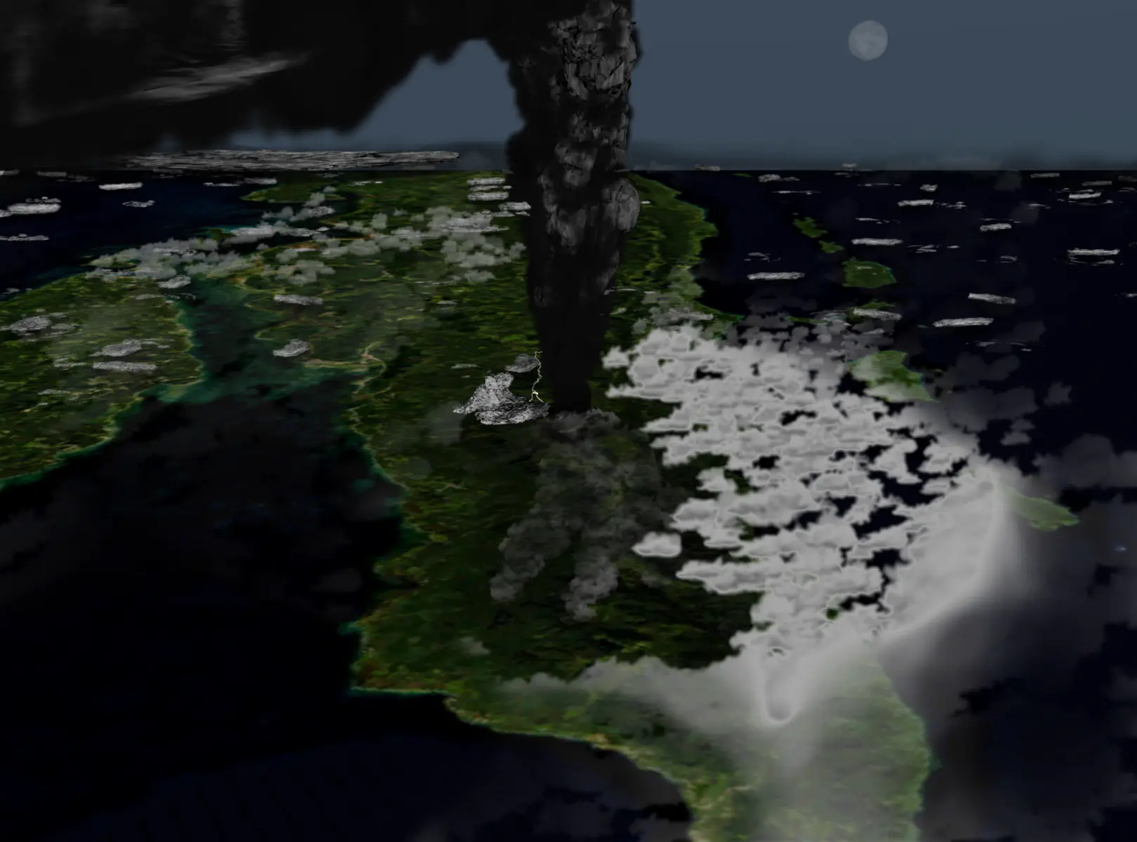 Supervolcanes : Diferencias de densidad los hacen explotar