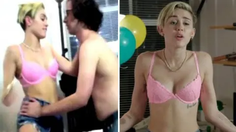 El video prohibido de Miley Cyrus