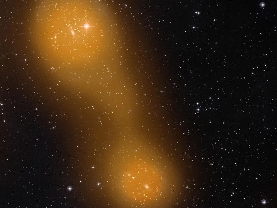 Planck descubre puente intergaláctico colosal