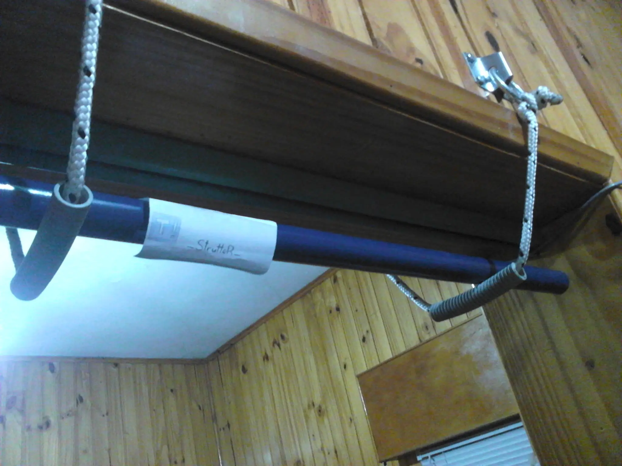 Hice barra p/hacer dominadas con $56 y te lo muestro