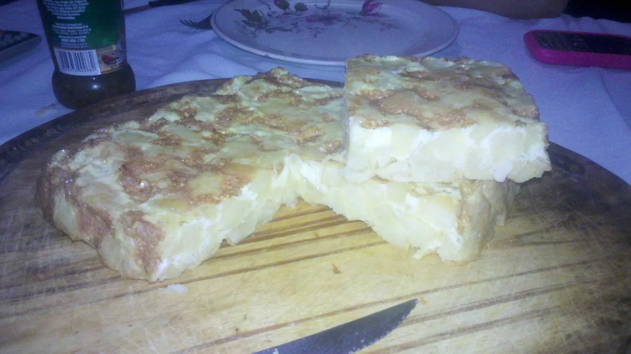 Tortilla de papas imperdible!