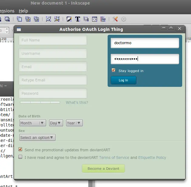 Exntensiones para Gimp permiten integración con deviantArt
