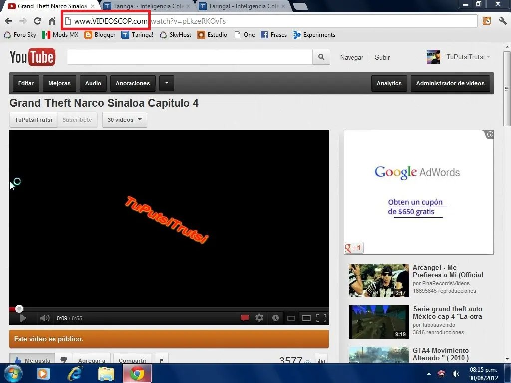 Baja Videos En 3GP Para Celular Desde YouTube