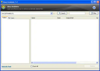 fue un error... Borraste tus archivos en Windows
