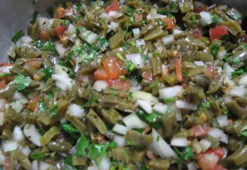 Nopalitos con Carne Molida - Delicioso