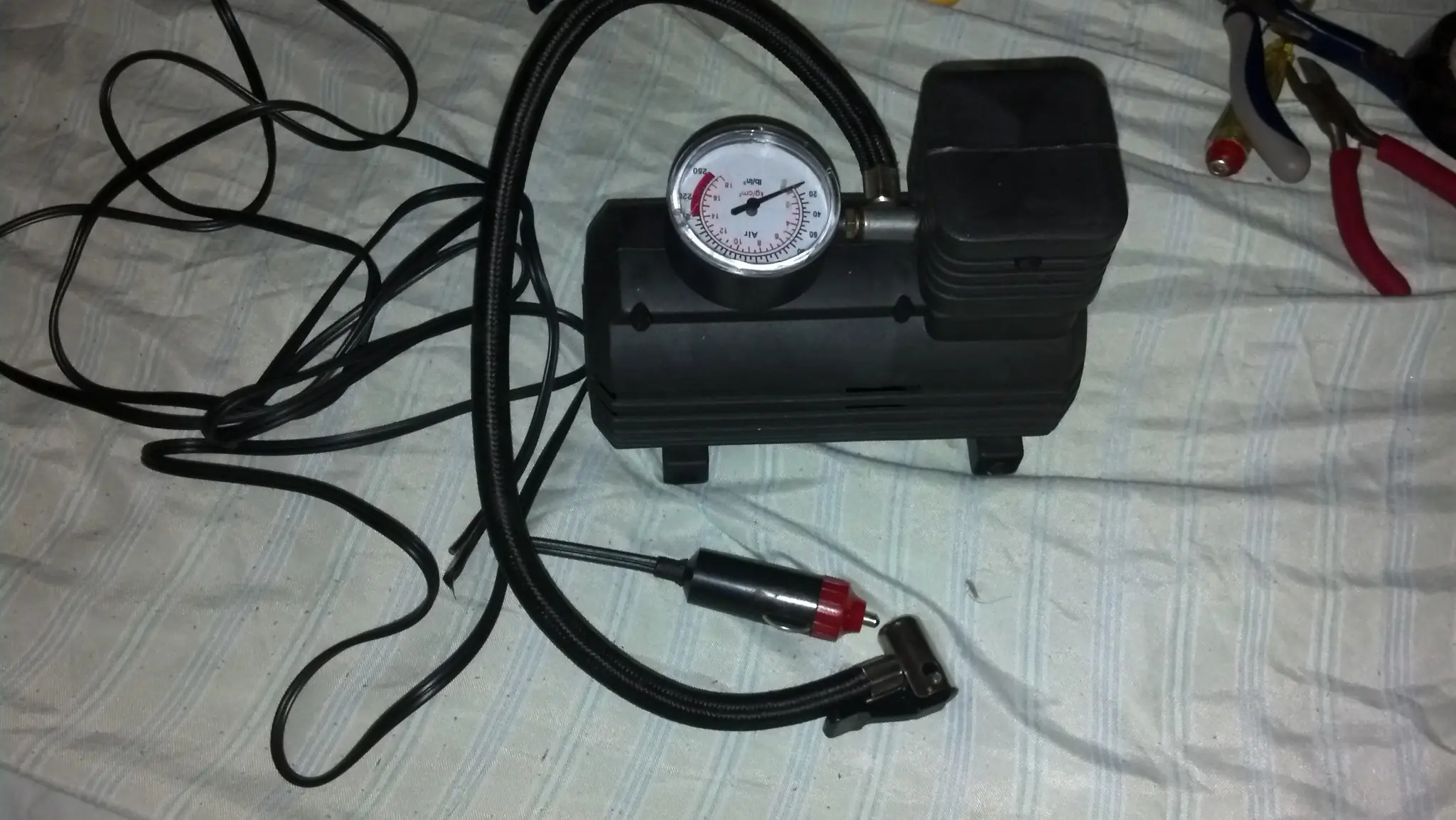 Adaptar compresor de 12V a 220V con una fuente de pc