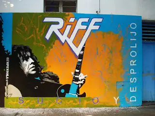Un loco pinta mi ciudad
