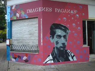 Un loco pinta mi ciudad