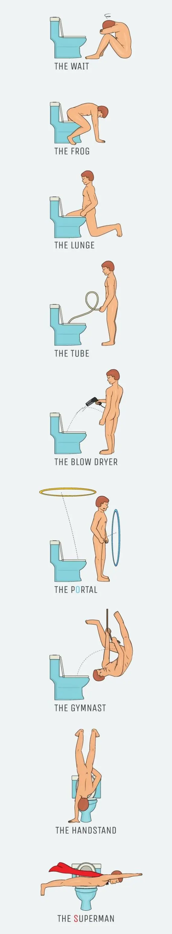 Se te paro y no sabes como mear? Pasa lince