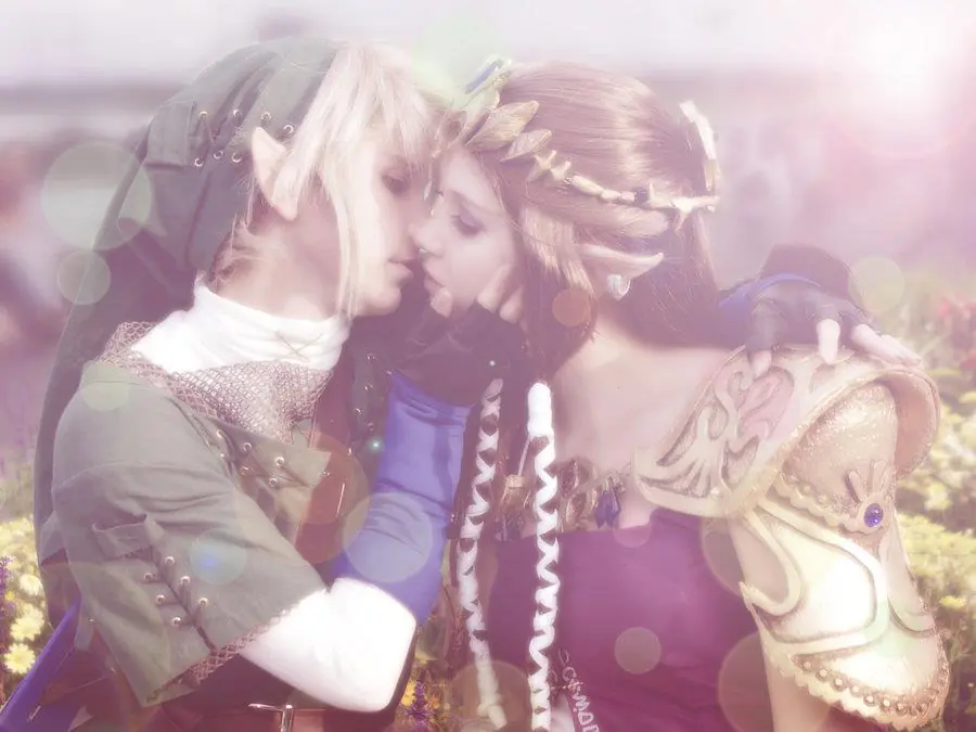 Parejas de otakus haciendo cosplay