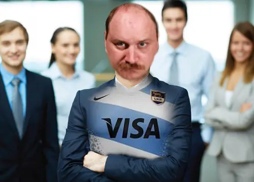 Sponsors de Los Pumas "No tienen huevos"