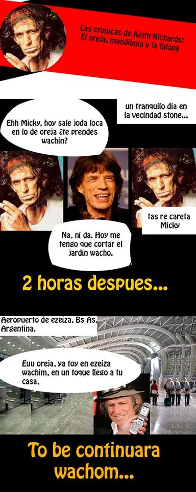 Las cronicas del Keith Richards - Capitulo 1