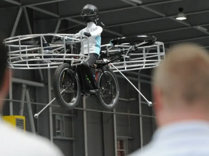 El sueño de la bicicleta voladora...