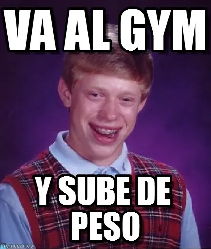 Bad Luck Brian y Gordo Granudo (Meme) (Risas)