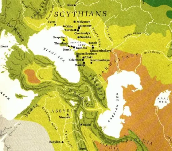 Escitas, los nómadas guerreros