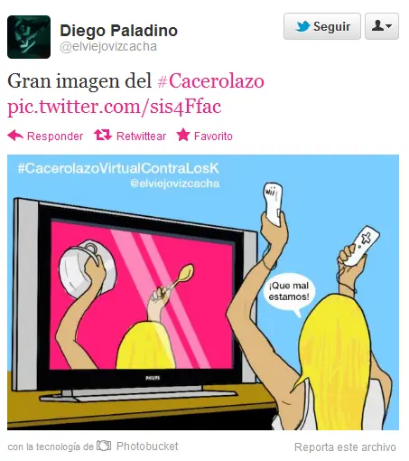 #Cacerolazo fue TT en twitter, los mejores twits!