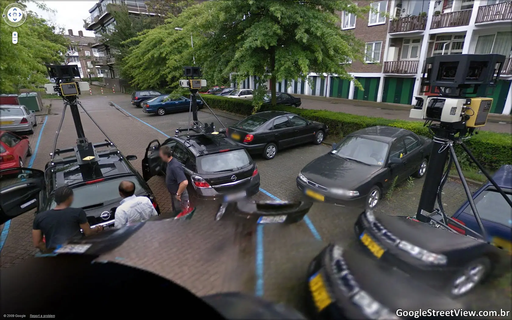 Los coches Con los que se hace Google Street View.