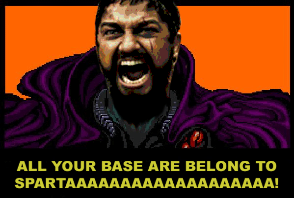 gifs y fotos de leonidas (para reirse)