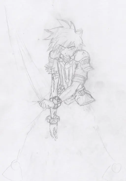 dibujo de elsword
