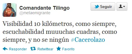 #Cacerolazo fue TT en twitter, los mejores twits!