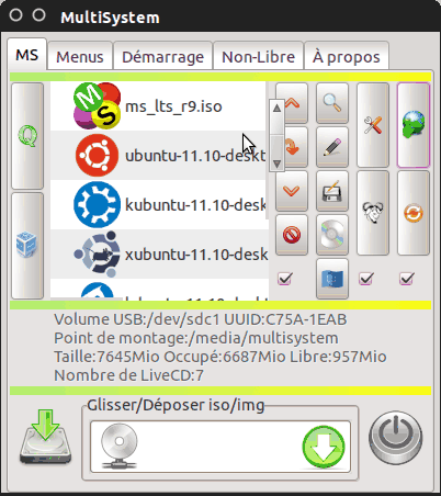 Crea USB multiboot desde Ubuntu con Multisystem LiveUSB Tool