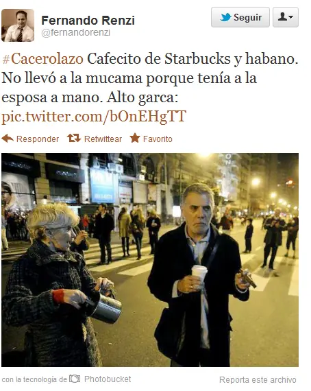 #Cacerolazo fue TT en twitter, los mejores twits!