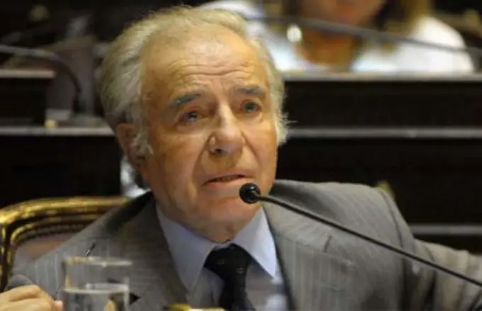 Procesan a Menem por venta del predio de La Rural
