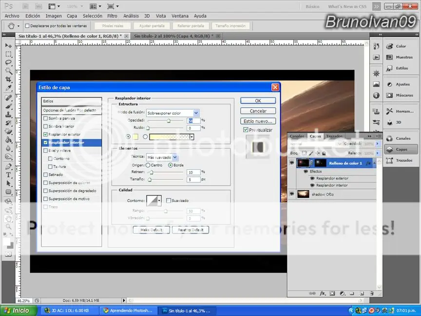 Tutorial Photoshop [Filtro Destello Trasparente]
