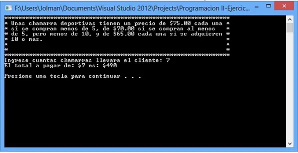 Ejercicios en c++ Resueltos(parte 2)