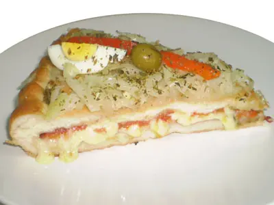 Hoy: Pizzas rellenas...