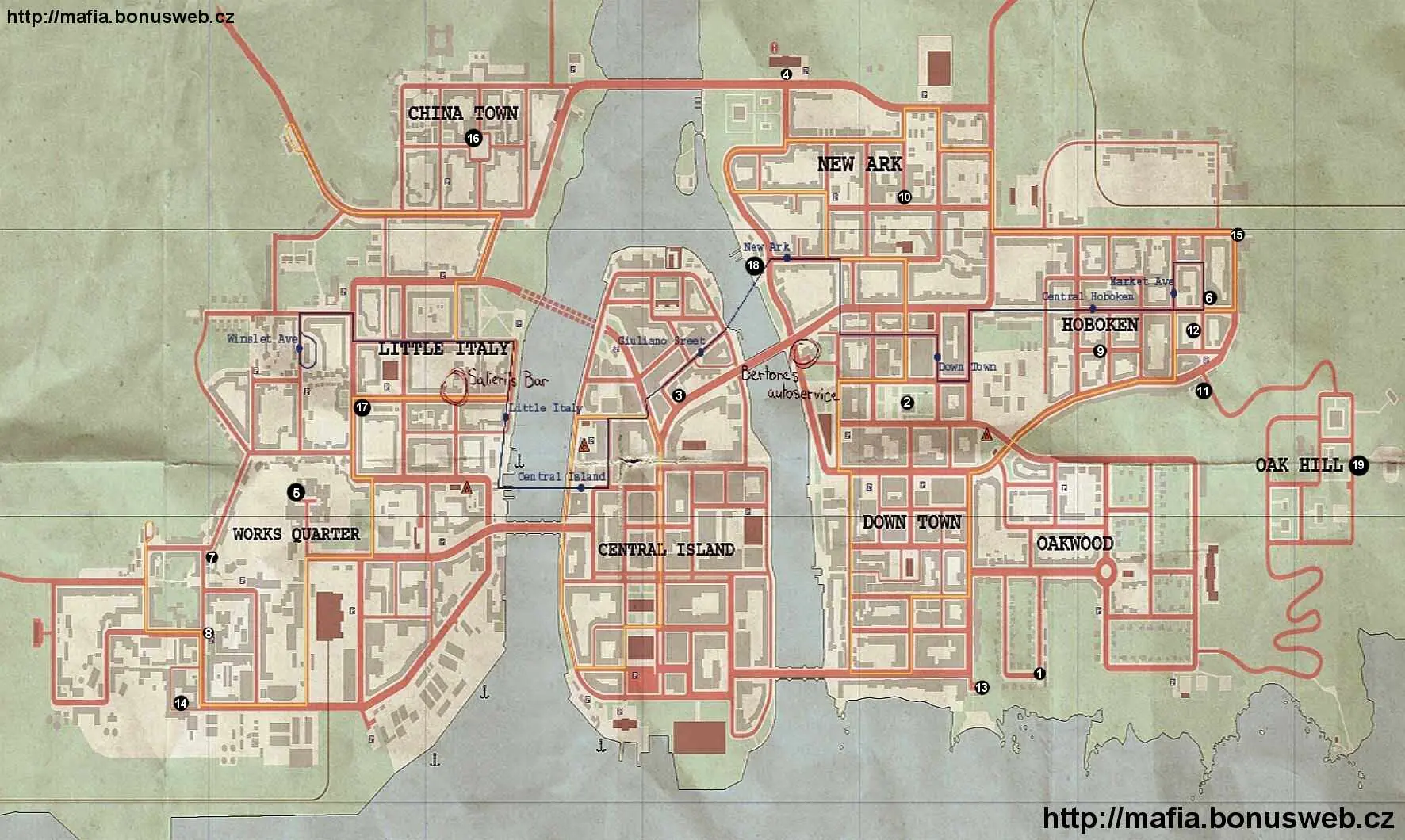 Mapas enormes de videojuegos