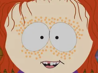 Southpark se burla de un pelirrojo