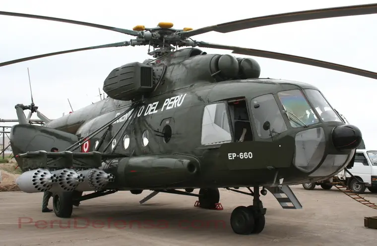 Los Helicópteros Mi-17 del Perú