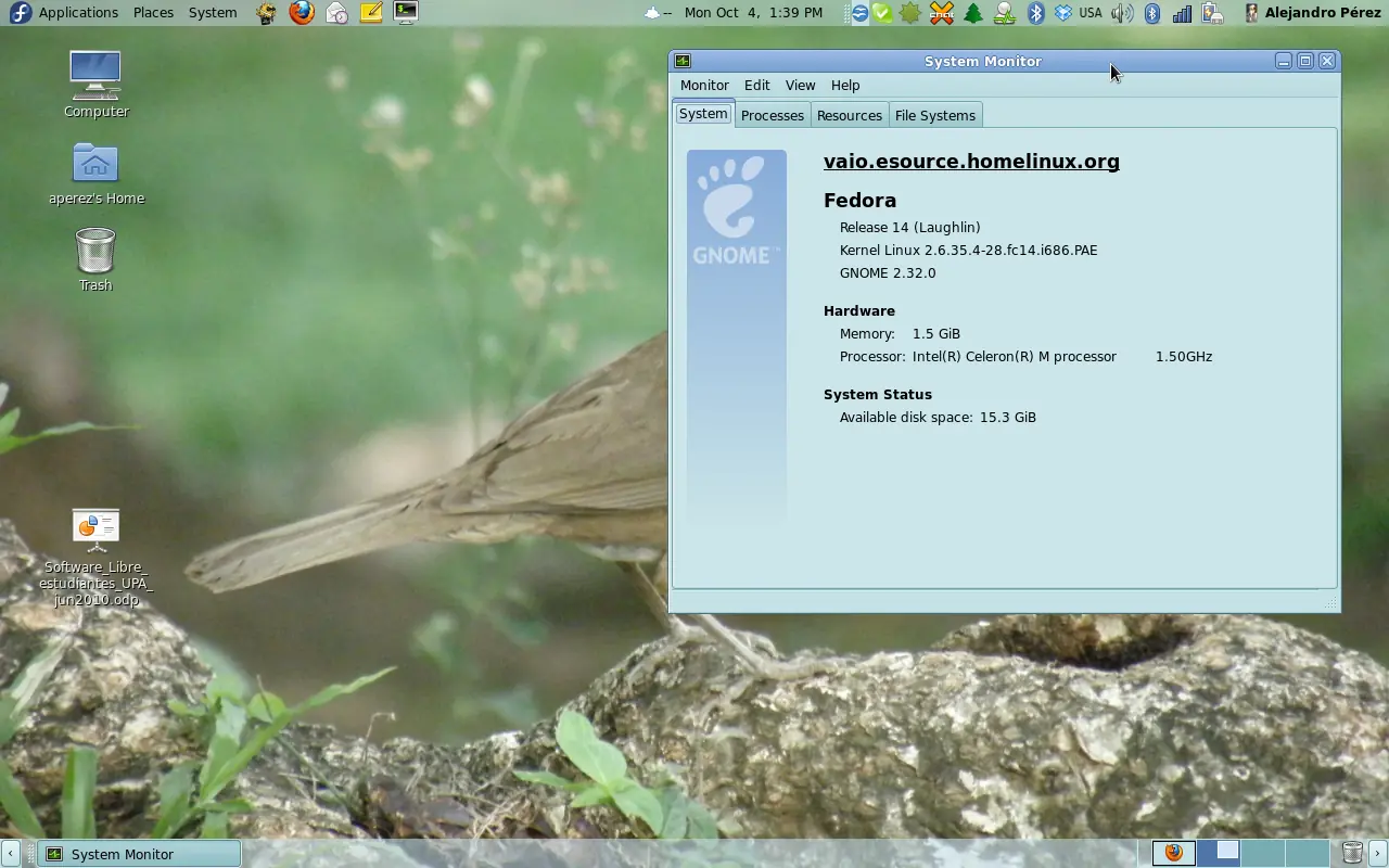 que hacer despues de descargar fedora 15