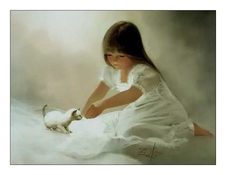 Pinturas de niños.