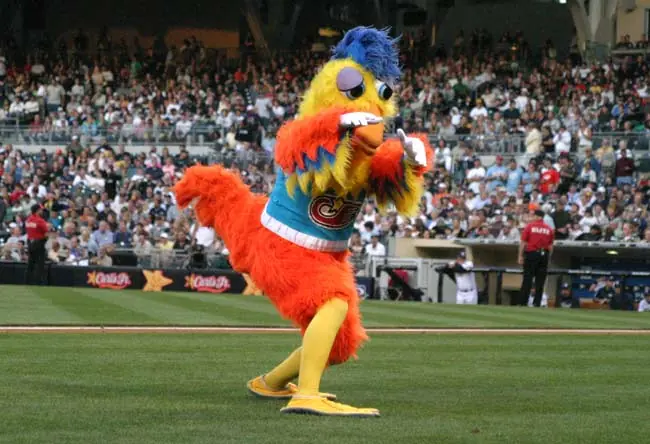 La Gallina de San Diego (mascota graciosa)
