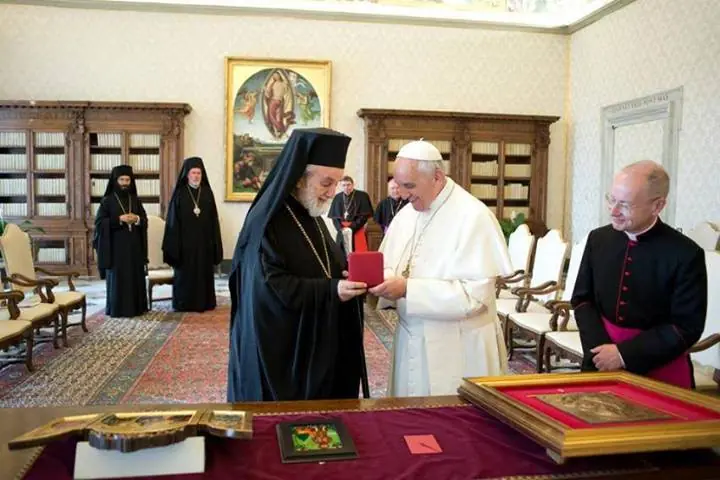 Roma recibe a Delegación de Constantinopla.